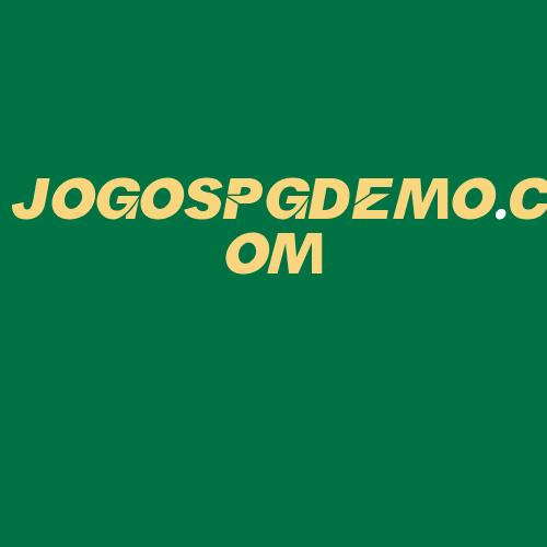 Logo da JOGOSPGDEMO